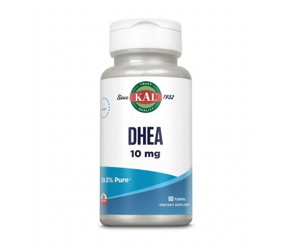 Дегідроепіандростерон (ДГЕА) KAL DHEA 10 mg (60 таблеток) Дегідроепіандростерон (ДГЕА) KAL DHEA 10 mg (60 таблеток)