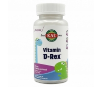 Витамин D3 для детей KAL Vitamin D-Rex Chewables (90 жевательных таблеток) 