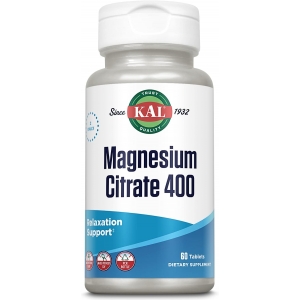 Магній Цитрат Magnesium Citrate 400 mg KAL (60 таблеток) Магній Цитрат Magnesium Citrate 400 mg KAL (60 таблеток)