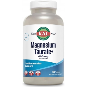 Таурат магнію KAL Magnesium Taurate 400 mg (180 таблеток) Таурат магнію KAL Magnesium Taurate 400 mg (180 таблеток)