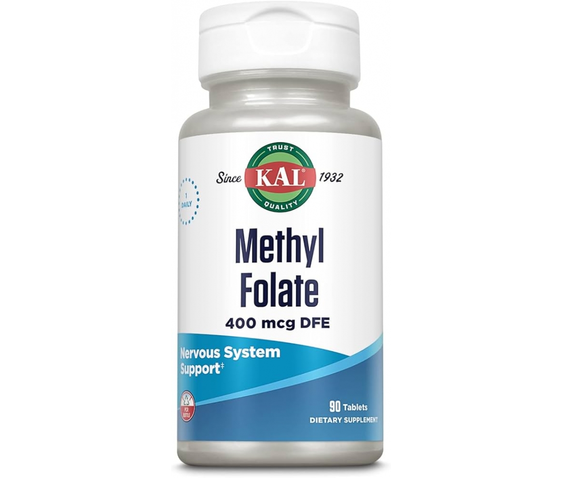 Метилфолат KAL Methyl Folate 400 мкг 90 таблеток