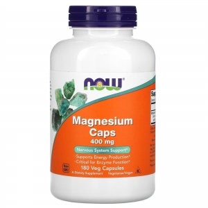 Магній у капсулах Magnesium Caps 400 mg Now Foods (180 капсул) Магній у капсулах Magnesium Caps 400 mg Now Foods (180 капсул)