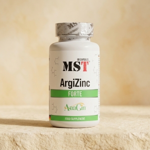 Комплекс для кровообігу та енергії MST ArgiZinc Forte 60 капсул