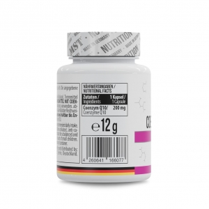 Коензим для клітинної енергії MST Coenzyme Q10 200 mg 30 капсул Коензим для клітинної енергії MST Coenzyme Q10 200 mg 30 капсул