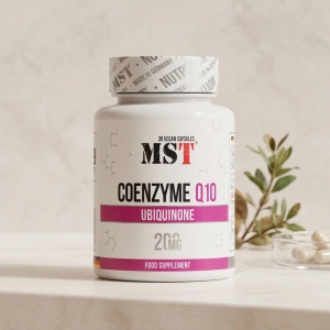 Коензим для клітинної енергії MST Coenzyme Q10 200 mg 30 капсул Коензим для клітинної енергії MST Coenzyme Q10 200 mg 30 капсул