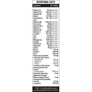 Вітаміни для жінок Healthy Women’s Health Vitamins MST Nutrition 60 таблеток