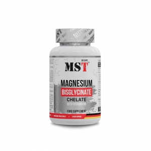 Магній бісгліцинат з вітаміном B6 MST Magnesium Bisglycinate Chelate 90 капсул Магній бісгліцинат з вітаміном B6 MST Magnesium Bisglycinate Chelate 90 капсул