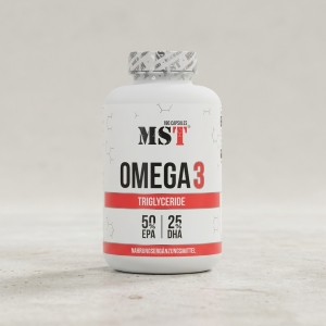 Риб'ячий жир Омега-3 тригліцериди MST Omega 3 Triglyceride 75% 180 капсул