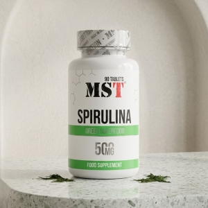 Спіруліна MST Spirulina 500 mg Green superfood 90 таблеток Спіруліна MST Spirulina 500 mg Green superfood 90 таблеток