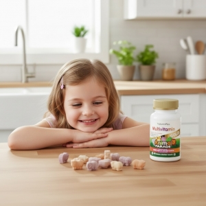 Мультивітаміни для дітей Nature's Plus Animal Parade Gold (60 жувальних таблеток) вишня, апельсин, виноград