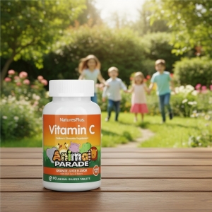 Вітамін С для дітей Natures Plus Animal Parade Vitamin C Children's Chewables (90 жувальних таблеток)
