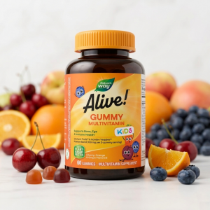 Мультивітаміни для дітей Nature's Way Alive! Kids (60 мармеладок) вишня, апельсин, виноград Мультивітаміни для дітей Nature's Way Alive! Kids (60 мармеладок) вишня, апельсин, виноград