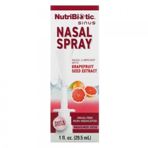 Спрей для носа із екстрактом грейпфрута NutriBiotic Nasal Spray Grapefruit Seed Extract, 29,5 мл