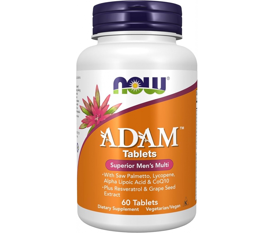 Вітаміни для чоловіків Now Foods ADAM (60 таблеток)