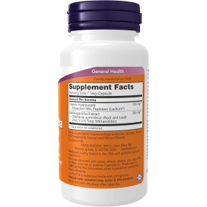 Ашваганда для зняття стресу Ashwagandha Stress Relief Now Foods (60 капсул)