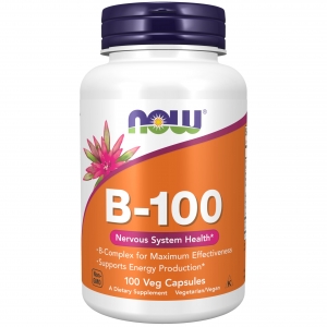 Комплекс вітамінів B, Now Foods Complex B-100 (100 капсул)