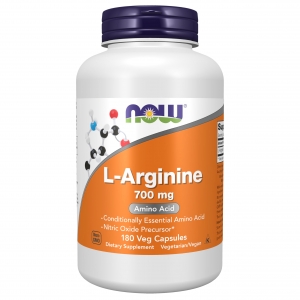 Амінокислота L-Аргінін Now Foods L-Arginine 700 mg 180 капсул