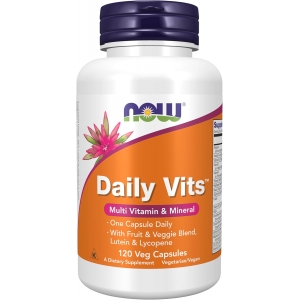 Вітамінно-мінеральний комплекс Now Foods Daily Vits (120 капсул) Вітамінно-мінеральний комплекс Now Foods Daily Vits (120 капсул)
