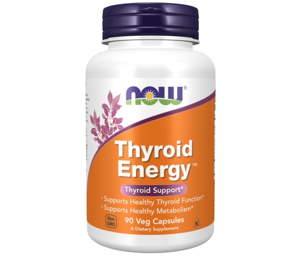 Вітаміни для щитовидної залози Now Foods Thyroid Energy, 90 капсул Вітаміни для щитовидної залози Now Foods Thyroid Energy, 90 капсул