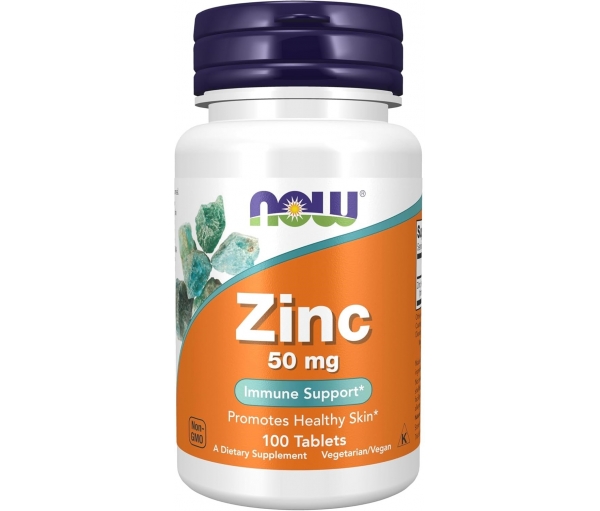 Біодобавка Цинк Now Foods Zinc 50 mg (100 таблеток) Біодобавка Цинк Now Foods Zinc 50 mg (100 таблеток)
