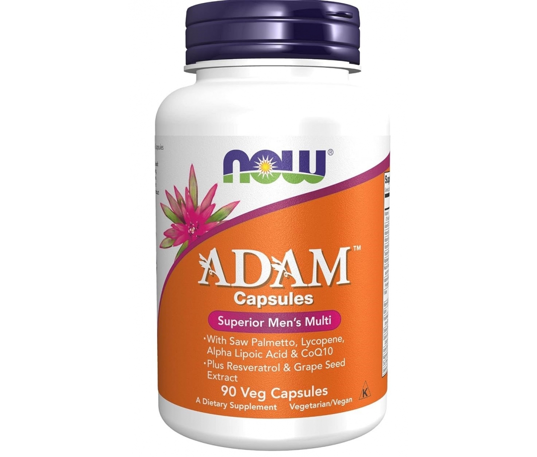 Вітамінно-мінеральний комплекс для чоловіків Now Foods Adam Men`s Multi 90 vcaps Вітамінно-мінеральний комплекс для чоловіків Now Foods Adam Men`s Multi 90 vcaps