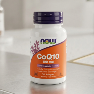 Коензим (вироблення клітинної енергії) Now Foods CoQ10 100 mg 50 капсул