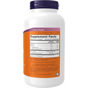 Лецитин, для підтримки нервової системи, Now Foods Lecithin 1200 mg (200 капсул) Лецитин, для підтримки нервової системи, Now Foods Lecithin 1200 mg (200 капсул)