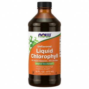Рідкий хлорофіл для очищення організму Now Foods Liquid Chlorophyll Unflavored 473 мл