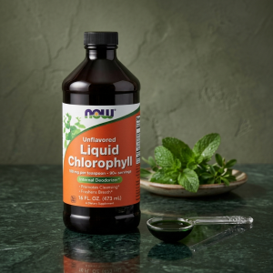 Рідкий хлорофіл для очищення організму Now Foods Liquid Chlorophyll Unflavored 473 мл