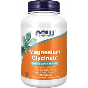 Магній гліцинат Now Foods Magnesium Glycinate (180 таблеток)