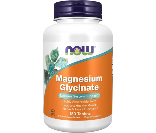 Магний глицинат Now Foods Magnesium Glycinate (180 таблеток) Магний глицинат Now Foods Magnesium Glycinate (180 таблеток)