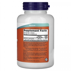Магній гліцинат Now Foods Magnesium Glycinate (180 таблеток)