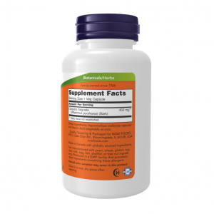 Каскара саграда для здоров'я системи травлення Now Foods Cascara Sagrada 450 mg, 100 капсул