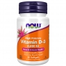 Вітамін D3 для здоров'я кісток, Now Foods Vitamin D-3 2000 IU 50 мкг (30 капсул)