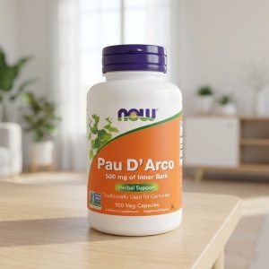 Натуральний засіб з протигрибковим ефектом Pau D'Arco Now Foods 500 mg 100 caps Натуральний засіб з протигрибковим ефектом Pau D'Arco Now Foods 500 mg 100 caps