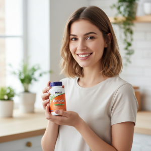 Біодобавка для контролю стресу та апетиту Now Foods Relora 300 mg, 60 капсул