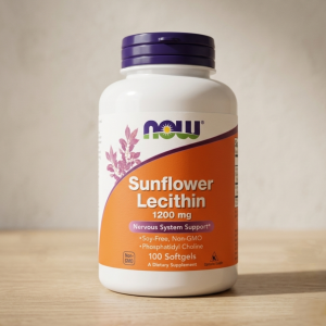Соняшниковий лецитин Now Foods Sunflower Lecithin 1200 mg (100 капсул)
