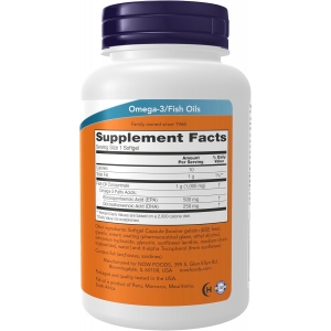 Ультра Омега-3, риб'ячий жир Now Foods Ultra Omega-3 Fish Oil 500 EPA/250 DHA 90 капсул