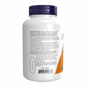 Ультра Омега-3 (риб'ячий жир) з вітаміном D3 Now Foods Ultra Omega 3-D 180 гелевих капсул Ультра Омега-3 (риб'ячий жир) з вітаміном D3 Now Foods Ultra Omega 3-D 180 гелевих капсул