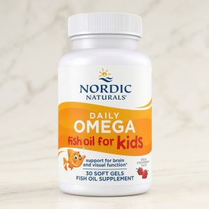 Риб'ячий жир для дітей (Омега-3) Nordic Naturals Daily Omega Kids 30 капсул, зі смаком полуниці Риб'ячий жир для дітей (Омега-3) Nordic Naturals Daily Omega Kids 30 капсул, зі смаком полуниці