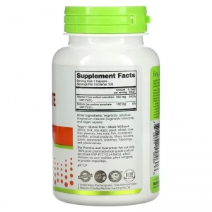 Аскорбат натрію для підвищення імунітету NutriBiotic Sodium Ascorbate 100 капсул