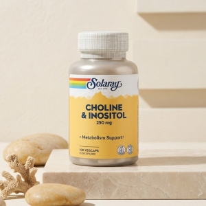 Холін та інозитол Solaray Choline & Inositol 250 мг 100 капсул