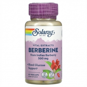 Берберин для підтримки метаболізму Solaray Berberine 500 mg 60 vegcaps Берберин для підтримки метаболізму Solaray Berberine 500 mg 60 vegcaps