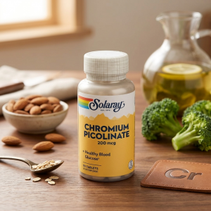 Хром піколінат Solaray Chromium Picolinate 200 mcg 50 таблеток