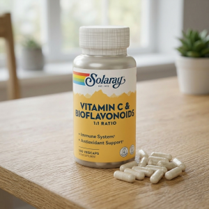 Витамин С и биофлавоноиды Solaray Vitamin C & Bioflavonoids 1:1 500 mg, 100 капсул