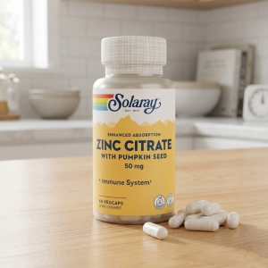 Цинк цитрат Solaray Zinc Citrate 50 mg 60 капсул