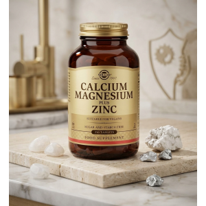 Комплекс кальцію та магнію з цинком, Solgar Calcium Magnesium + zinc (250 таблеток)
