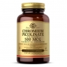 Хром піколінат біодобавка Solgar Chromium Picolinate 500 mcg 60 капсул