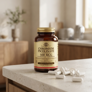 Хром піколінат біодобавка Solgar Chromium Picolinate 500 mcg 60 капсул Хром піколінат біодобавка Solgar Chromium Picolinate 500 mcg 60 капсул