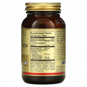 Гіалуронова кислота з колагеном Solgar Collagen Hyaluronic Acid Complex 30 таблеток Гіалуронова кислота з колагеном Solgar Collagen Hyaluronic Acid Complex 30 таблеток